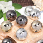 Plated Bubblegum Beads 20mm Wrinkled Foil Finish Mixed Colors 50pcs