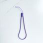 Woven Silicone Phone Charm Lanyard Soft Durable 14cm 8pcs 8
