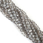 Glass Faceted Spacer Beads 8mm Iridescent Plating 9