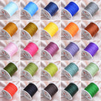 Nylon Thread Solid Color Glossy Finish 0.4mm 60m Spool