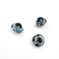 Lampwork Glass Beads Star Pattern Geometric Shapes Celestial 10pcs 15