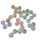 Crackle Round Glass Beads 10mm Jade Ice Frosted Cracked 100pcs 4