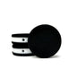 Silicone 3D Focal Beads Macaron Sandwich Cookies Textured Layers 20pcs 10