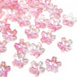Czech Glass Beads Cherry Blossom 10mm Iridescent Pastel 50pcs 7