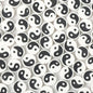 Tai Chi Clay Beads 9mm Black And White Polymer 100pcs