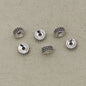 Alloy Round Spacer Beads 7mm Vintage Dotted Tibetan 50pcs 3