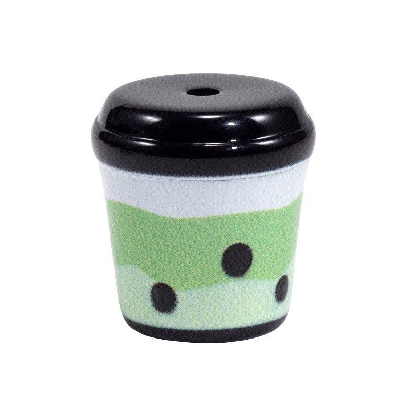 3D Bubble Tea Acrylic Beads 21mm Transparent Colorful 10pcs 10