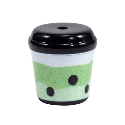 3D Bubble Tea Acrylic Beads 21mm Transparent Colorful 10pcs 10