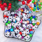 Silicone 3D Focal Beads Cow Sitting Pose 20pcs 4