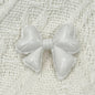 Hand Painted Balloon Bow Acrylic Beads 33mm Solid Color 10pcs 6