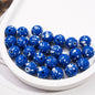 Colorful Speckled Acrylic Beads 12mm Round Mixed Colors 200pcs 12