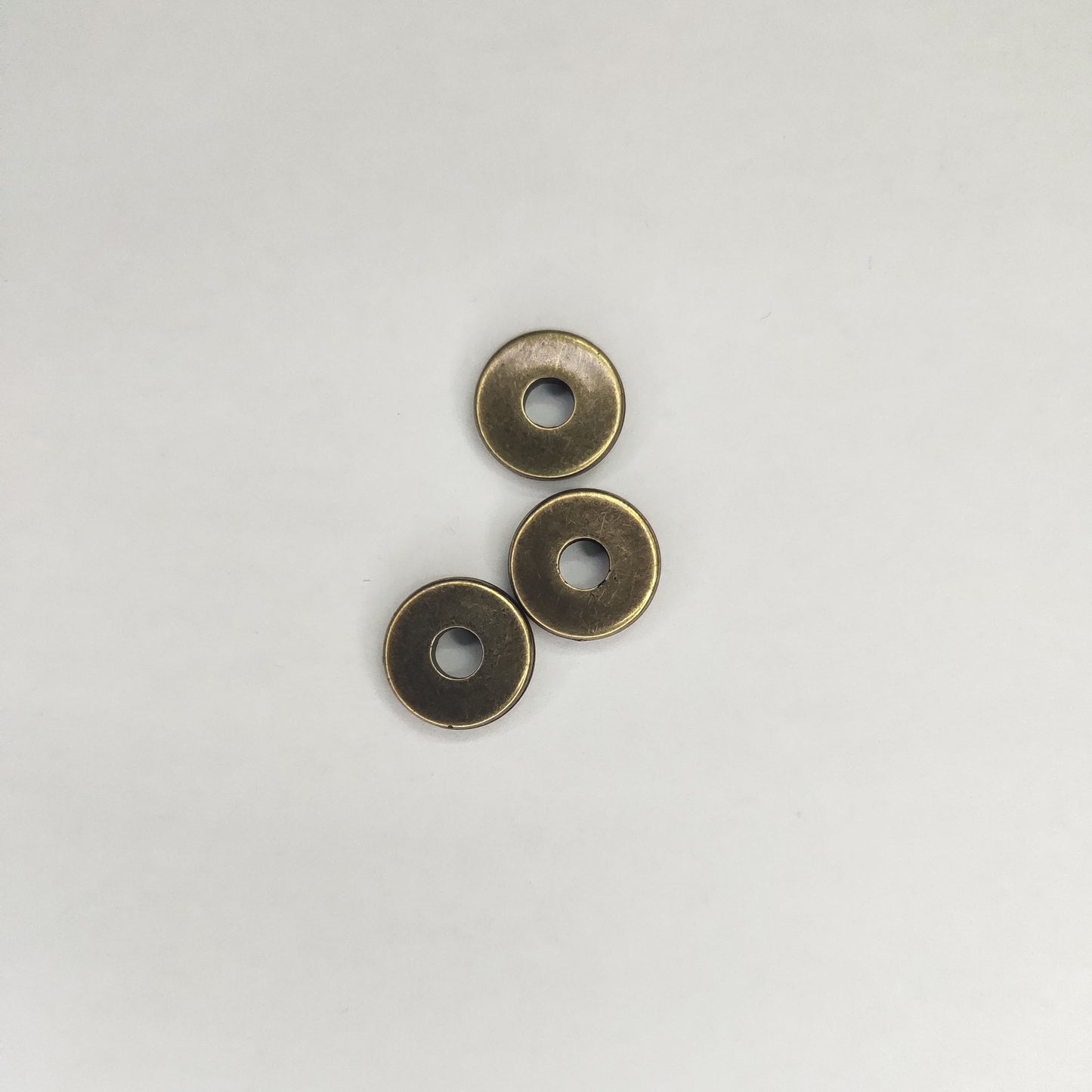 Flat Coin CCB Plastic Spacer Acrylic Beads 15mm 300pcs 5