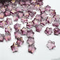 Czech Glass Beads Star 8mm Translucent Soft Color Gradient 50pcs 13