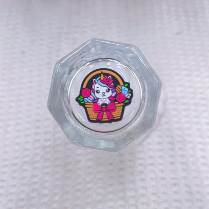 Silicone Focal Beads Unicorn Pastel Colors Bright Palette 20pcs 11