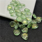Czech Glass Beads Teardrop 12mm Transparent Iridescent 100pcs 15