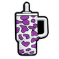 Silicone Focal Beads Cow Print Travel Cup Handle 20pcs 6