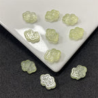 Czech Glass Beads Auspicious Clouds 9 13mm Pastel Translucent 100pcs 3