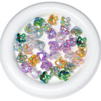 Glow In The Dark Mushroom Resin Beads 17mm Polka Dotted 20pcs 5
