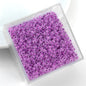 Silver-plated Vintage Seed Glass Beads 3mm Timeless Shimmer 600pcs 20