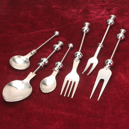 Beadable Spoon Stainless Steel Polished Finish Beadable Bar