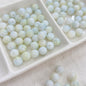 Czech Glass Beads Round 8mm Ink Painting Gradient Pastel 100pcs 10