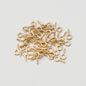 Iron Eye Pin Hooks Keychain Hardware 8 10 13 15 21mm 100pcs 7
