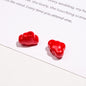Painted Cloud Acrylic Beads 12mm Colorful Glossy Baked 50pcs 12