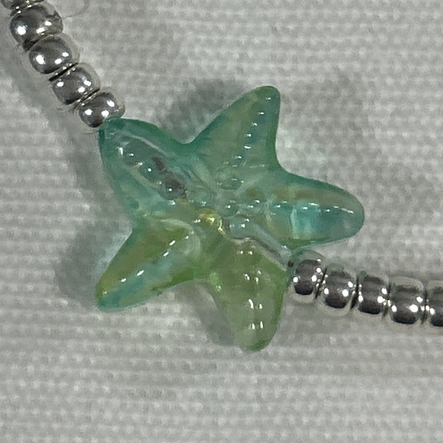 Czech Glass Sea Star Glass Beads 14mm Translucent Colors 100pcs 11