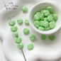 3D Fruit Series Acrylic Beads Playful Glossy Mixed Colors 50pcs 5