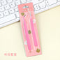 Jewelry Tweezers Stainless Steel Spray Painted Pastel Colors 11cm 2pcs 3