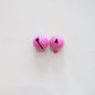 Painted Iron Jingle Bells 14mm Colorful Craft Keychain Accessories 100pcs 15