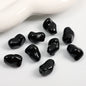Glossy Irregular Stone Acrylic Beads 20mm Colorful Painted 50pcs 15