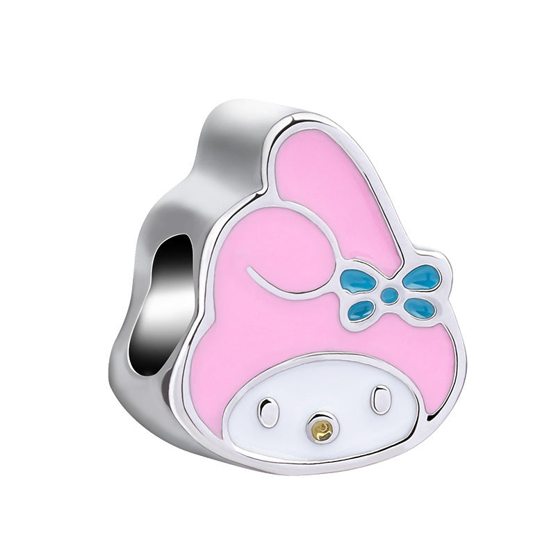 Sanrio Character Metal Beads Enamel Painted Alloy 10pcs 7