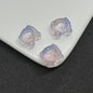Small Crab Glass Beads 14mm Transparent Assorted Colors 100pcs 11