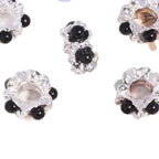Alloy Mini Pearl Inlaid Spacer Beads 15mm 10pcs 5