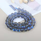 Mermaid Round Glass Beads 6mm Matte Pastel Jewel Tones 40pcs 41