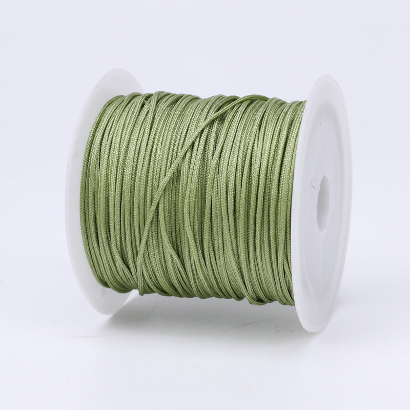 Nylon Thread 0.8mm Diameter 40m Colorful Jewelry Stringing Cord 35