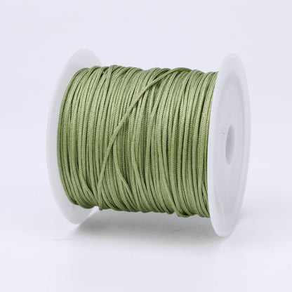 Nylon Thread 0.8mm Diameter 40m Colorful Jewelry Stringing Cord 35