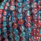Crackle Glass Beads Round 8mm Dual Color Explosion 10 Strands 22