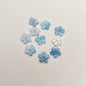 Cherry Blossom Acrylic Beads 10mm Translucent Colorful 30pcs 9