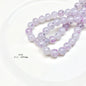 Glitter Round Acrylic Beads 10-14mm Lavender Purple Shimmer 100pcs 6