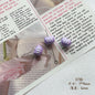 Tulip Metal Beads 3D Painted Pastel Colors 10pcs 12