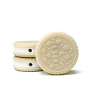 Silicone 3D Focal Beads Macaron Sandwich Cookies Textured Layers 20pcs 6