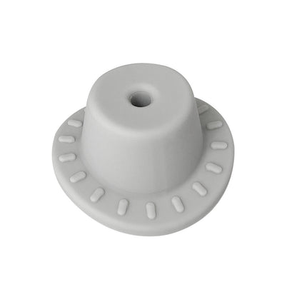 Silicone Focal Beads Hats Raised Dash Brim Detail 20pcs 12