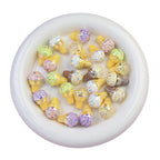 Colorful Ice Cream Cone Resin Beads 23x16mm Glossy Pastel 20pcs 5