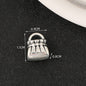 European Style Metal Beads Silver Tone Large Hole 50pcs 15