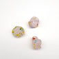 Lampwork Glass Beads Mushroom 15mm Hand Painted Colorful 10pcs 7