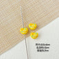 Double Sided Heart and Perfume Bottle Metal Beads 13/16mm Painted Alloy 10pcs 8