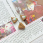 Round Metal Beads Cappuccino Color Smooth Finish 20pcs 7