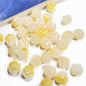 Czech Glass Beads Pumpkin 8mm x 6mm Green Jade Color 50pcs 8